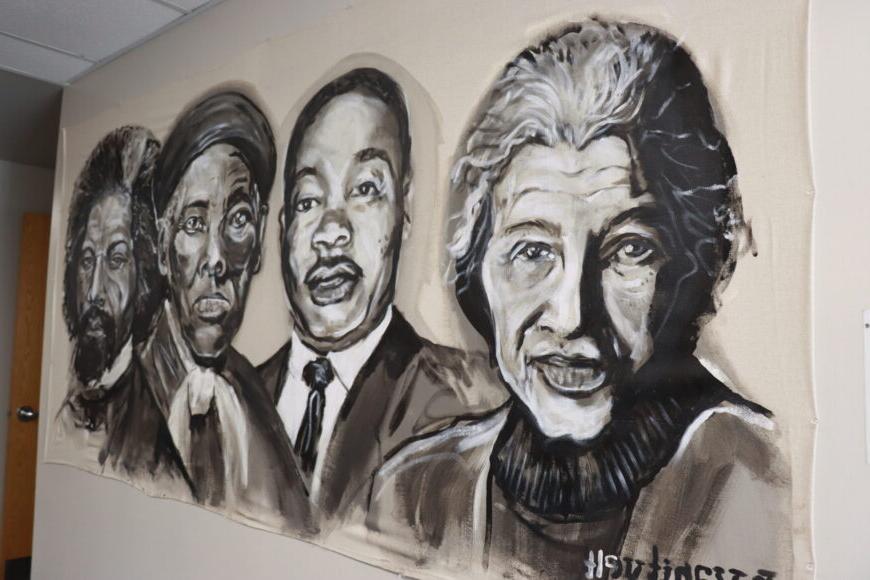 black history mural